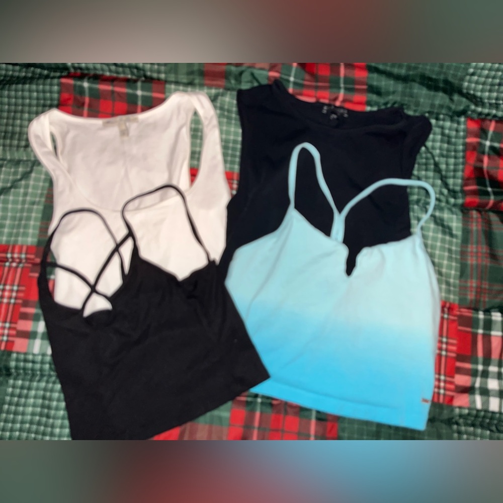 4 Women’s Juniors Crop Tops Express Pink Mudd  XS